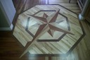 The compass made from scratch by Nathalie