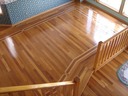 Pre-finished Jatoba with Cumaru border
