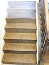 Fir stairs+oak risers coffee bean